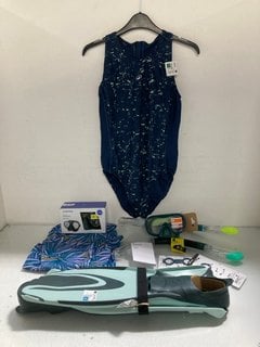 Lot 110  
            Marchington SR13 - Parcel Delivery Only 

                
QTY OF ASSORTED SNORKELING/SCUBA ITEMS TO INCLUDE DECATHLON TRIBORD 500 DUAL MASK...