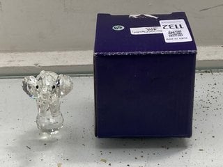 Lot 1132  
            Marchington SR13 - Parcel Delivery Only 

                
A BALMORAL CRYSTAL SCULPTURE, NELL THE ELEPHANT, BOXED: LOCATION - F1