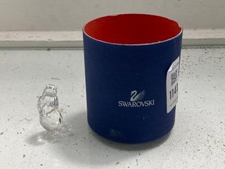 Lot 1141  
            Marchington SR13 - Parcel Delivery Only 

                
A BOXED SWAROVSKI CHRYSTAL SCULTPURE OF A BEAVER: LOCATION - F1