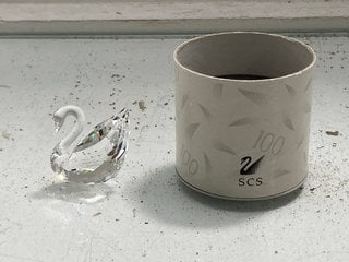 Lot 1149  
            Marchington SR13 - Parcel Delivery Only 

                
A BOXED SWAROVSKI CHRYSTAL SCULTPURE OF A SWAN: LOCATION - F1