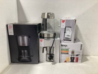 Lot 1231  
            Marchington SR13 - Parcel Delivery Only 

                
5 X ASSORTED KITCHEN APPLIANCES TO INCLUDE NINJA SMOOTHIE MAKER: LOCATION - D4