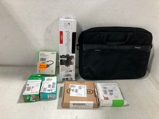 Lot 1244  
            Marchington SR13 - Parcel Delivery Only 

                
QTY OF ASSORTED TECH ITEMS TO INCLUDE BELKIN CONNECT USB-C TO USB-A ADAPTER: LOCA...