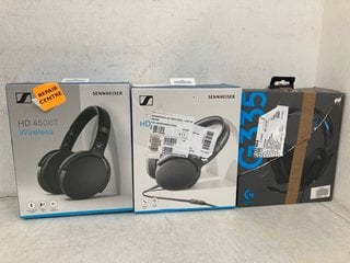 Lot 1249  
            Marchington SR13 - Parcel Delivery Only 

                
3 X ASSORTED TECH ITEMS TO INCLUDE SENNHEISER HD 450BT WIRELESS HEADPHONES IN BLA...