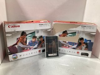 Lot 1265  
            Marchington SR13 - Parcel Delivery Only 

                
2 X CANON PIXMA TS3350 PRINTERS IN BLACK TO INCLUDE PARKER JOTTER DUO GIFT SET: L...