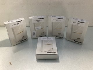 Lot 131  
            Marchington SR13 - Parcel Delivery Only 

                
5 X TEXECOM ETHERNET & WIFI SMARTCOMS: LOCATION - WH5