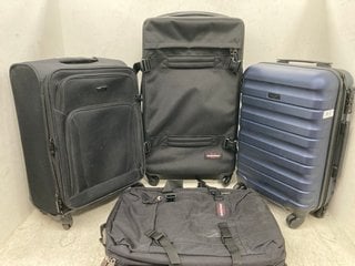 Lot 1323  
            Marchington SR13 - Parcel Delivery Only 

                
4 X ASSORTED TRAVEL ITEMS TO INCLUDE JOHN LEWIS & PARTNERS 4 WHEELED HARD SHELL C...