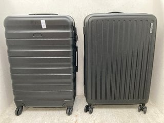 Lot 1355  
            Marchington SR13 - Parcel Delivery Only 

                
AMERICAN TOURISTER HARDSHELL SPINNER SUITCASE IN BLACK TO INCLUDE JOHN LEWIS & PA...