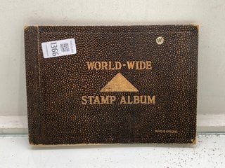 Lot 1366  
            Marchington SR13 - Parcel Delivery Only 

                
ANTIQUE WORLD=WIDE STAMP ALBUM AND CONTENTS: LOCATION - F2