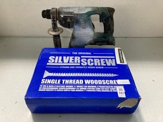 Lot 147  
            Marchington SR13 - Parcel Delivery Only 

                
BOX OF THE ORIGINAL SILVER SCREW STRONG AND VERSATILE SINGLE THREAD WOOD SCREWS T...