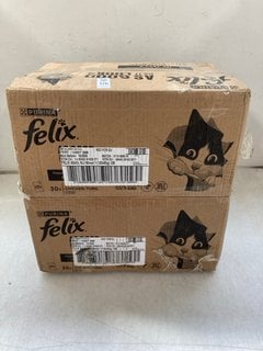Lot 176  
            Marchington SR13 - Parcel Delivery Only 

                
QTY OF PURINA FELIX AS GOOD AS IT LOOKS CAT FOOD IN VARIOUS FLAVOURS-BBE 10/26: L...