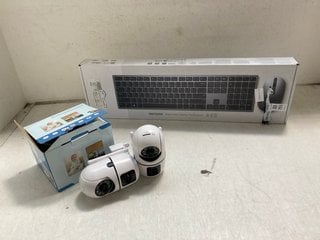 Lot 193  
            Marchington SR13 - Parcel Delivery Only 

                
WIRELESS NETWORK CAMERA TO INCLUDE KM7321W MULTI-TASKING PERFORMANCE KEYBOARD: LO...