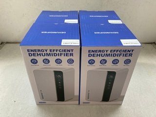 Lot 200  
            Marchington SR13 - Parcel Delivery Only 

                
4 X BW05 ENERGY EFFICIENT DEHUMIDIFIERS -MODEL NO BW405: LOCATION - WH9