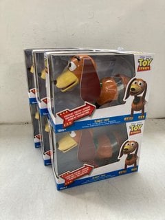 Lot 209  
            Marchington SR13 - Parcel Delivery Only 

                
6 X DISNEY PIXAR TOY STORY SLINKY DOGS -ORIGINAL COMBINED RRP £180.00: LOCATION -...