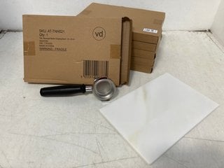 Lot 244  
            Marchington SR13 - Parcel Delivery Only 

                
6 X RECTANGLE MARBLE CHOPPING BOARDS - SIZE: 30 x 20 CM TO INCLUDE COFFEE MEASURI...