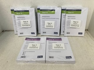 Lot 245  
            Marchington SR13 - Parcel Delivery Only 

                
QTY OF ASSORTED MATH EXAM SETS TO INCLUDE YEAR 5 SPRING ASSESSMENT PACK: LOCATION...