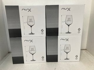 Lot 246  
            Marchington SR13 - Parcel Delivery Only 

                
4 X NUDEGLASS SETS OF 6 WINE GLASSES: LOCATION - H15