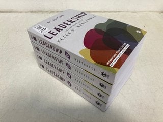 Lot 270  
            Marchington SR13 - Parcel Delivery Only 

                
4 X 9TH EDITION LEADERSHIP THEORY & PRACTICE BY PETER G. NORTHOUSE: LOCATION - H14