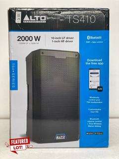 Lot 29  
            Marchington SR13 - Parcel Delivery Only 

                
ALTO PROFESSIONAL TS410 2000 WATT ACTIVE PA SPEAKER - ORIGINAL RRP £269: LOCATION...