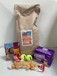 Lot 318  
            Marchington SR13 - Parcel Delivery Only 

                
QTY OF ASSORTED PET ITEMS TO INCLUDE HANSEPET DOG STICK PACK - BBE: 01/12/2026: L...