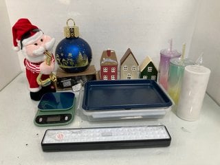 Lot 346  
            Marchington SR13 - Parcel Delivery Only 

                
QTY OF HOUSEHOLD ITEMS TO INCLUDE COOK'S ESSENTIAL TALKING KITCHEN SCALE: LOCATIO...