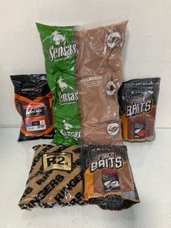 Lot 370  
            Marchington SR13 - Parcel Delivery Only 

                
6 X ASSORTED FISHING ITEMS TO INCLUDE SONUBAITS ROBIN RED FEED PELLETS PACK - BBE...