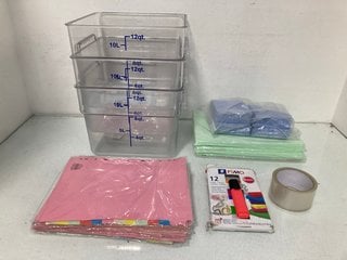 Lot 387  
            Marchington SR13 - Parcel Delivery Only 

                
QTY OF STATIONERY ITEMS TO INCLUDE TRANSPARENT TAPE: LOCATION - H8