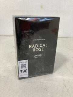 Lot 396  
            Marchington SR13 - Parcel Delivery Only 

                
RADICAL ROSE MATIERE PREMIERE EXTRAIT DE PARFUM 100ML - ORIGINAL RRP: £350.00: LO...