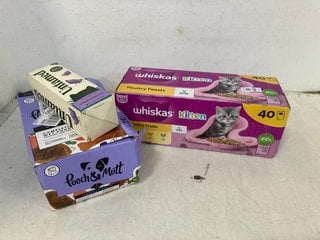 Lot 402  
            Marchington SR13 - Parcel Delivery Only 

                
3 X ASSORTED PET FOOD ITEMS TO INCLUDE UNTAMED CHICKEN BREAST CAT FOOD IN JELLY -...
