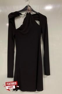 Lot 43  
            Marchington SR13 - Parcel Delivery Only 

                
DIESEL KAFY LOGO BUCKLE NECK MINI DRESS - BLACK - SIZE UK SMALL - ORIGINAL RRP £7...