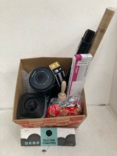 Lot 453  
            Marchington SR13 - Parcel Delivery Only 

                
QTY OF ASSORTED HOUSEHOLD ITEMS TO INCLUDE WOODEN ROLLING PIN: LOCATION - H5