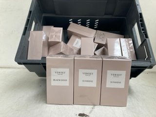 Lot 459  
            Marchington SR13 - Parcel Delivery Only 

                
QTY OF ASSORTED VERSET PARFUMS TO INCLUDE 50ML SUNSHINE: LOCATION - H4