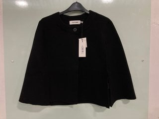 Lot 48  
            Marchington SR13 - Parcel Delivery Only 

                
CEFINN CECILY COTTON BLEND KNITTED CAPE - BLACK - SIZE UK LARGE - ORIGINAL RRP £2...
