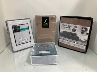 Lot 498  
            Marchington SR13 - Parcel Delivery Only 

                
4 X ASSORTED HOUSEHOLD ITEMS TO INCLUDE PAIR OF BLACKOUT DOUBLE WIDE VINTAGE CURT...