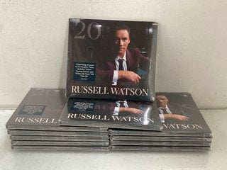 Lot 500  
            Marchington SR13 - Parcel Delivery Only 

                
10 X RUSSELL WATSON 20 CD'S: LOCATION - H2