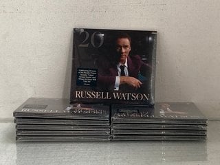 Lot 502  
            Marchington SR13 - Parcel Delivery Only 

                
10 X RUSSELL WATSON 20 CD'S: LOCATION - H2