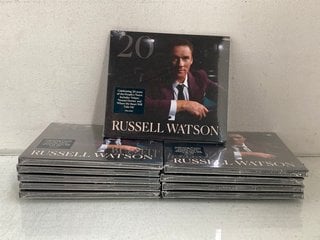 Lot 505  
            Marchington SR13 - Parcel Delivery Only 

                
10 X RUSSELL WATSON 20 CD'S: LOCATION - H2