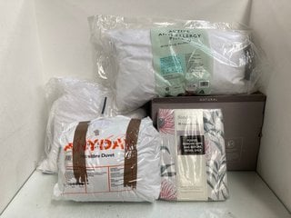 Lot 547  
            Marchington SR13 - Parcel Delivery Only 

                
5 X ASSORTED BEDDING ITEMS TO INCLUDE JOHN LEWIS & PARTNERS NATURAL DUCK FEATHER ...