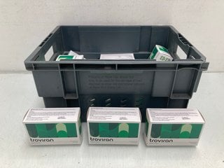 Lot 585  
            Marchington SR13 - Parcel Delivery Only 

                
QTY OF TROVIRAN 60 CAPSULE METABOLISM SUPPORT FOOD SUPPLEMENT CAPSULES -BBE 08/27...