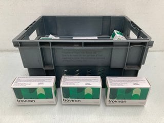 Lot 587  
            Marchington SR13 - Parcel Delivery Only 

                
QTY OF TROVIRAN 60 CAPSULE METABOLISM SUPPORT FOOD SUPPLEMENT CAPSULES -BBE 08/27...