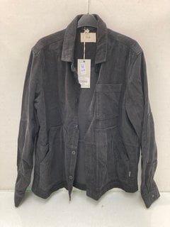 Lot 618  
            Marchington SR13 - Parcel Delivery Only 

                
FOLK ASSEMBLY WORKER JACKET IN SOFT BLACK CORD-UK SIZE S-ORIGINAL RRP £209.00: LO...