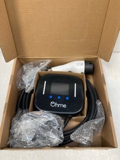 Lot 685  
            Marchington SR13 - Parcel Delivery Only 

                
OHME HOME PRO THE INTELLIGENT EV CHARGER-ORIGINAL RRP £533.00: LOCATION - G8