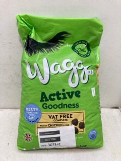 Lot 690  
            Marchington SR13 - Parcel Delivery Only 

                
WAGG ACTIVE GOODNESS DOG FOOD WITH CHICKEN-BBE 11/26: LOCATION - G8