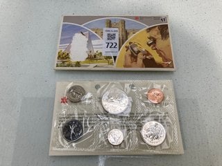 Lot 722  
            Marchington SR13 - Parcel Delivery Only 

                
ROYAL CANADIAN MINT 1983 COINAGE SET TO INCLUDE ROYAL CANADIAN MINT 1993 COINAGE ...