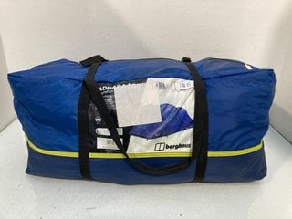 Lot 725  
            Marchington SR13 - Parcel Delivery Only 

                
BERGHAUS ADHARA 500 NIGHTFALL 5 PERSON TENT IN BLUE-ORIGINAL RRP £329.00: LOCATIO...
