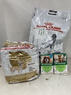 Lot 726  
            Marchington SR13 - Parcel Delivery Only 

                
5 X ASSORTED PET ITEMS TO INCLUDE ROYAL CANIN 3KG CHIHUAHUA FOOD-BBE 06/26: LOCAT...