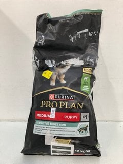 Lot 727  
            Marchington SR13 - Parcel Delivery Only 

                
12KG BAG OF PURINA PRO PLAN SENSITIVE DIGESTION PUPPY FOOD-BBE 07/26: LOCATION - G10