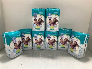 Lot 72  
            Marchington SR13 - Parcel Delivery Only 

                
QTY OF ID COMFY JUNIOR SUPER SOFT ABSORBENT UNISEX PULL UP UNDERWEAR- AGE 8-15 YR...