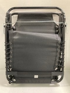 Lot 744  
            Marchington SR13 - Parcel Delivery Only 

                
PD1080 GARDEN LOUNGER IN BLACK: LOCATION - G11