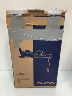 Lot 760  
            Marchington SR13 - Parcel Delivery Only 

                
NUNA NEXT SYSTEM BASE CURVE CAR SEAT BASE-ORIGINAL RRP £229.00: LOCATION - G12