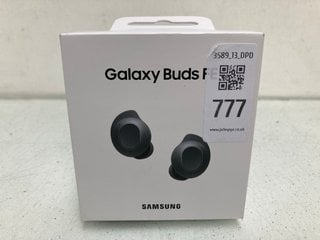 Lot 777  
            Marchington SR13 - Parcel Delivery Only 

                
SAMSUNG GALAXY BUDS FE IN EAR PODS: LOCATION - G14